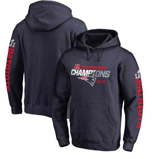 Men's New England Patriots Pro Line by Fanatics Branded 2016 AFC Conference Champions Striped Pullover Hoodie Navy FengYun,We sell and wholesale Men's New England Patriots Pro Line by Fanatics Branded 2016 AFC Conference Champions Striped Pullover Hoodie Navy FengYun on line form chian!